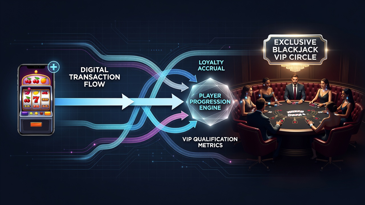 Digitale betaalstromen in mobiele casino apps die spelers van slots naar VIP niveaus leiden