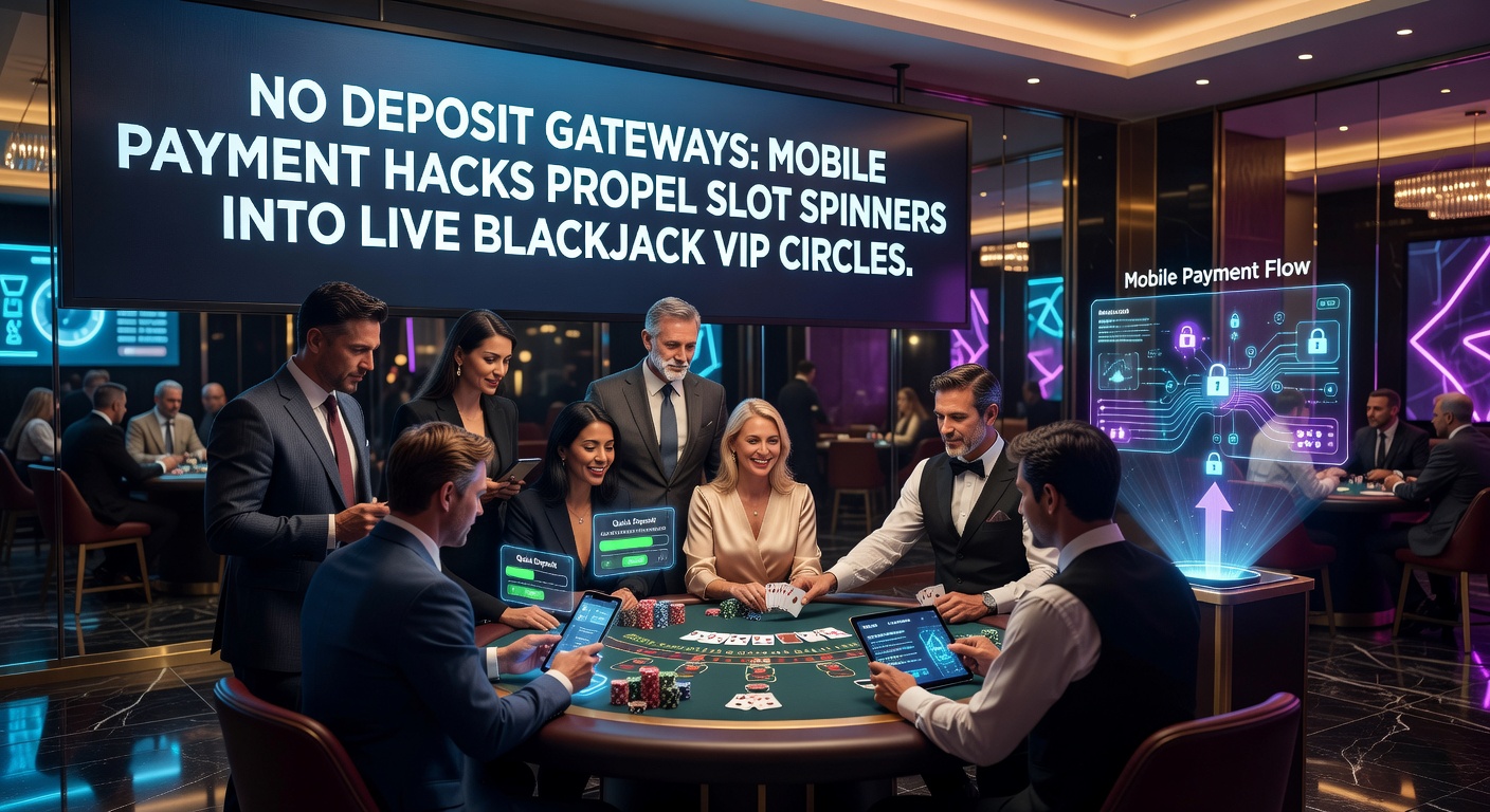Live blackjack VIP-tafel met mobiele spelerinterface, dealer deelt kaarten uit terwijl chat en bonus-iconen oplichten op het scherm