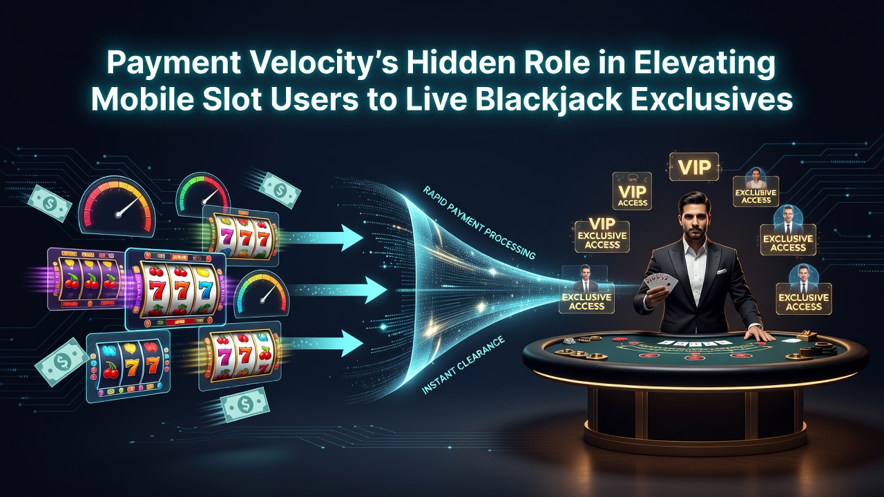 Mobiele slotspelers die overschakelen naar live blackjack via snelle betalingen