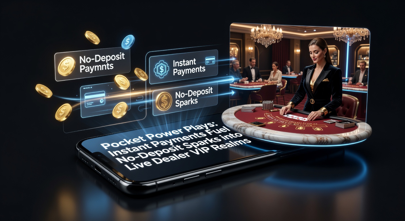 Smartphone met instant betaalopties activeert no-deposit bonus op weg naar live dealer tafels in een vip-setting