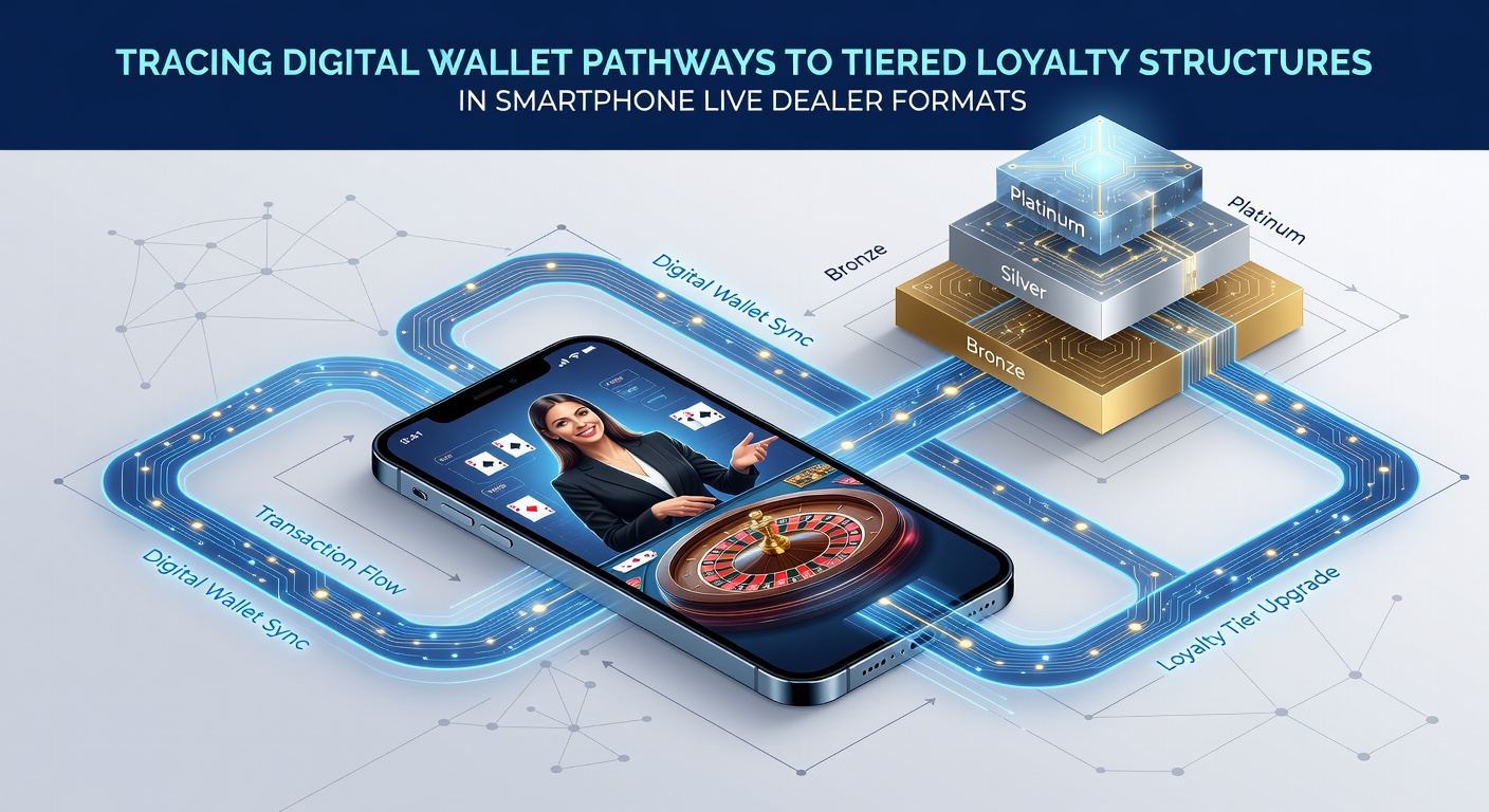 Smartphone scherm met live dealer sessie en lopende loyaliteitspunten